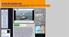 Desktop Screenshot of ferryjobs.net