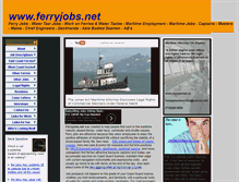 Tablet Screenshot of ferryjobs.net